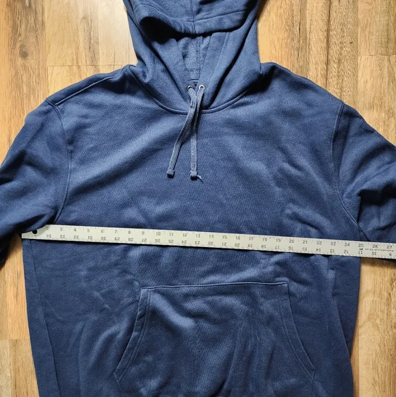 Men's Tek Gear Ultra Soft Fleece Blue Hoodie Size XL - Picture 5 of 8